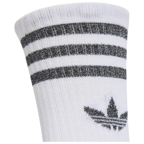 Adidas Κάλτσες 3-Stripes Glitter Crew Socks 3 pairs